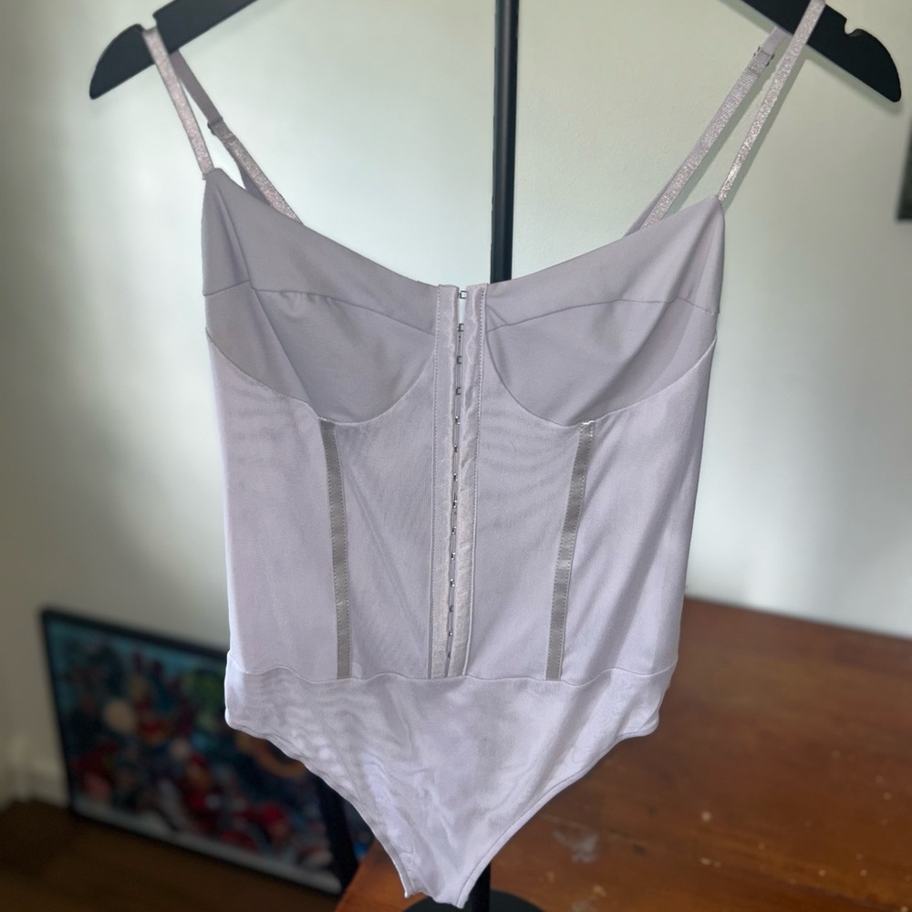 Free People Lavender Bodysuit